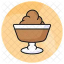 Pudding Chocolate Mousse Icon