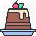Pudding Custard Dessert Icon
