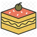 Dessert Cake Piece Sweet Food Icon