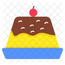 Pudding Gelee Kuchen Dessert Symbol