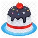 Pudding Cake Sweet Icon