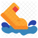 Shoes Puddles Water Icon