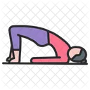 Yoga Ejercicio Fisico Icono