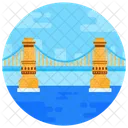 Hungria Puente Pasarela Paso Elevado Icono