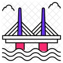 Viaje Puente Estructura Icono