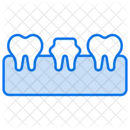 Puente dental  Icono