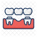 Puente dental  Icono