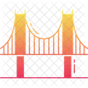 Puente de puerta de oro  Icono