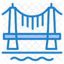 Puente de puerta de oro  Icon