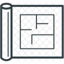 Puerta Abrir Salida Icono