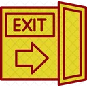 Puerta Emergencia Entrar Icon