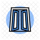 Puerta Abierta Progreso Icono