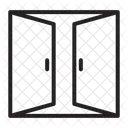 Puerta abierta  Icono