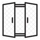 Puerta abierta  Icono