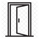 Puerta abierta  Icono