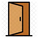 Abrir Puerta Puerta Entrada Icono