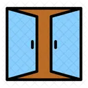 Abrir Puerta Puerta Entrada Icono