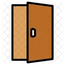 Abrir Puerta Puerta Entrada Icono