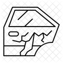 Puerta abollada  Icono