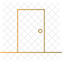 Puerta De La Habitacion Entrada De La Habitacion Llave Del Hotel 아이콘