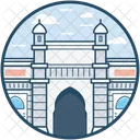 Puerta De Entrada De India Icono