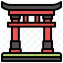 Puerta japonesa  Icono