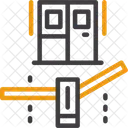 Puerta manual  Icono