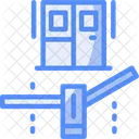 Puerta manual  Icono