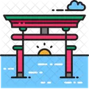 Puerta Torii Arco Puerta Icono