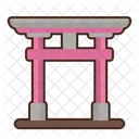 Puerta Torii Puerta Japonesa Hito De Japon Icono