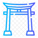 Puerta Torii Puerta Santuario Icono