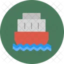 Puerto Transporte Maritimo Barco Icon