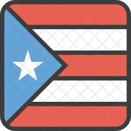 Puerto Flag Icono