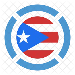 Puerto Flag Icono