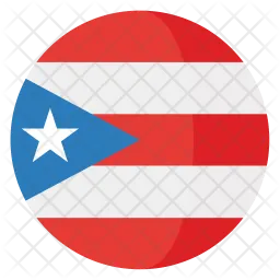 Puerto Flag Icono