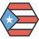 Puerto Rico Country Icon