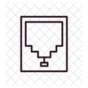 Puerto Ethernet  Icono
