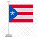 푸에르토리코 국가 국가 아이콘