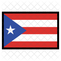 Puerto Rico Flag Icon - Download in Flat Style