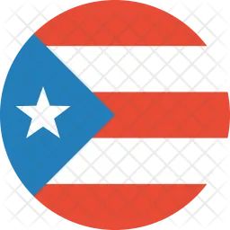 Puerto Rico Flag Icono