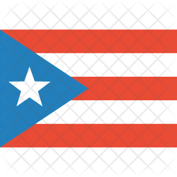 Puerto rico Flag Icon - Download in Flat Style