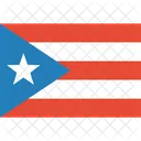 プエルトリコの国旗 アイコン