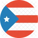 Puerto Rico Flagge Symbol