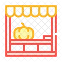 Venta Stand Calabaza Icono