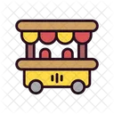 Puesto de comida  Icono