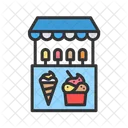 Puesto De Helados Conos De Helado Cono Icon