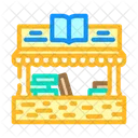 Libreria Tienda Almacen Icono