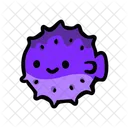 Puffer Fish Porcupine Pufferfish Icon