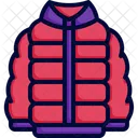 Puffer Coat Winter Symbol
