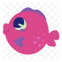 Puffer Fish Fish Seafood Icon
